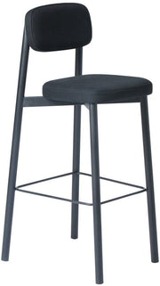 Chaise de bar noir 75 cm Résidence - Kann Design - The Cool Republic
