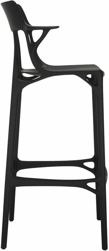 Chaise de bar noire 75 cm A.I - Kartell - The Cool Republic