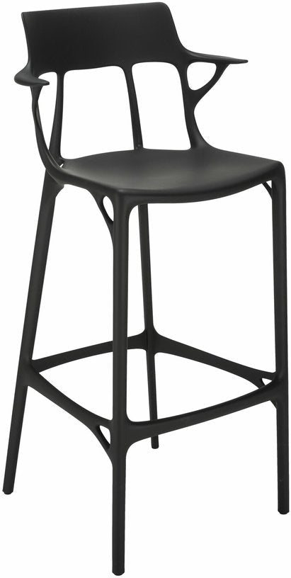 Chaise de bar noire 75 cm A.I - Kartell - The Cool Republic