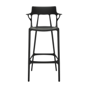 Chaise de bar noire 75 cm A.I - Kartell - The Cool Republic