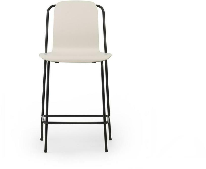 Chaise de bar Studio 65 Cm Acier Noir - Normann Copenhagen - The Cool Republic