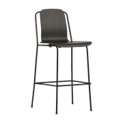 Chaise de bar Studio 75 Cm Acier Noir - Normann Copenhagen - The Cool Republic