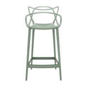 Chaise de bar verte 65 cm Masters - Kartell - The Cool Republic