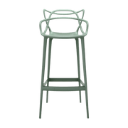 Chaise de bar verte 75 cm Masters - Kartell - The Cool Republic