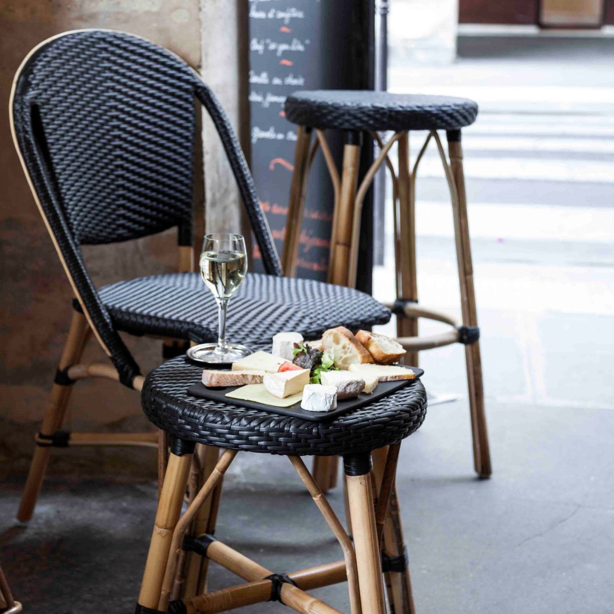 Chaise de bistrot noire Sofie - Sika Design - The Cool Republic