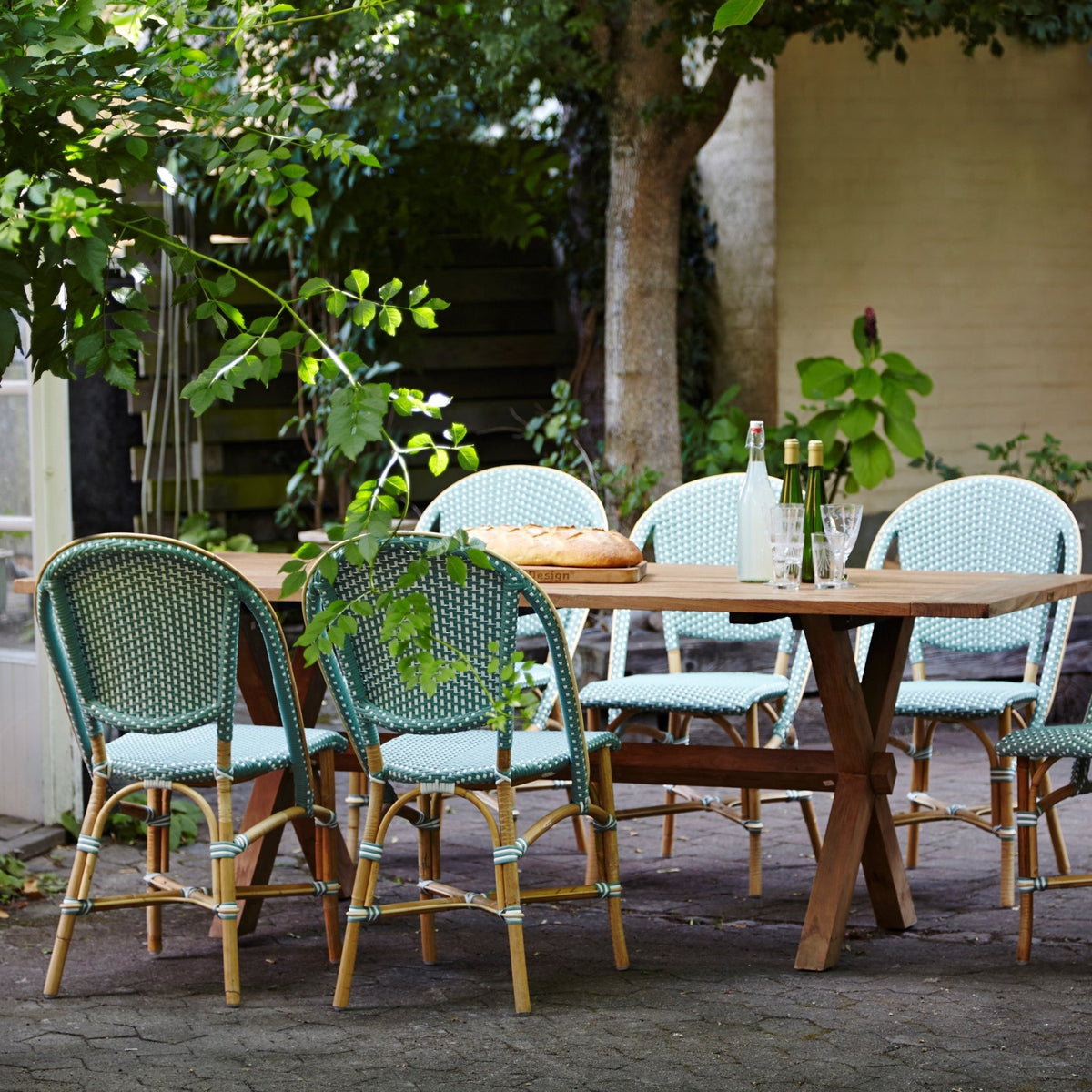 Chaise de bistrot verte Sofie - Sika Design - The Cool Republic