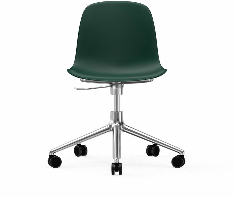Chaise de bureau en aluminium et pp vert Form - Normann Copenhagen - The Cool Republic