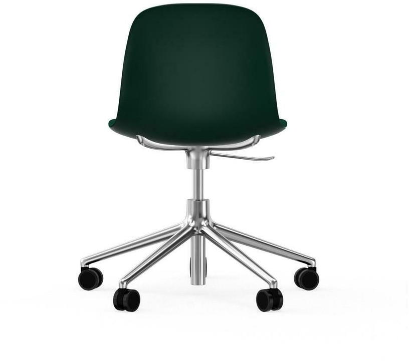 Chaise de bureau en aluminium et pp vert Form - Normann Copenhagen - The Cool Republic