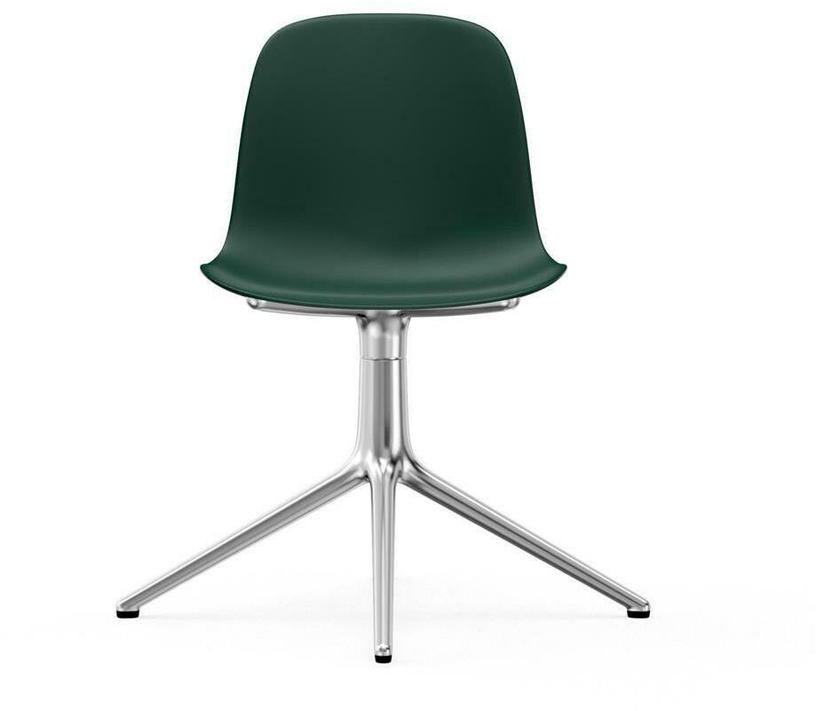 Chaise de bureau en polypropylène verte Swivel 4L vert - Normann Copenhagen - The Cool Republic