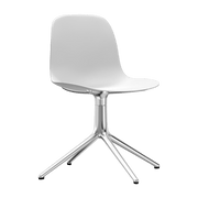 Chaise de bureau pivotante blanche Swivel Norman Copenhagen blanc - Normann Copenhagen - The Cool Republic