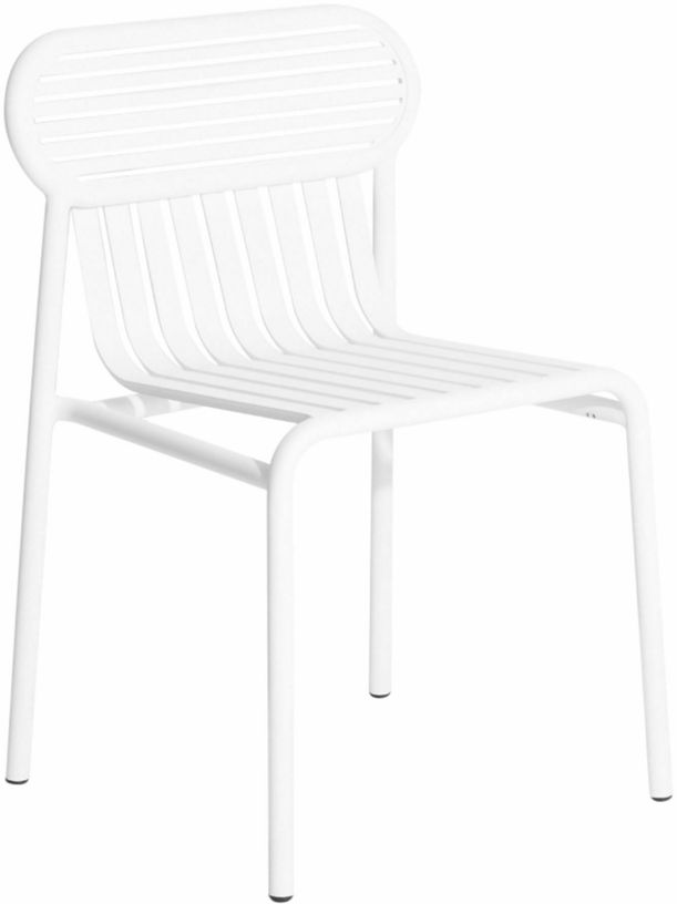 Chaise de jardin blanche Week - End - Petite Friture - The Cool Republic
