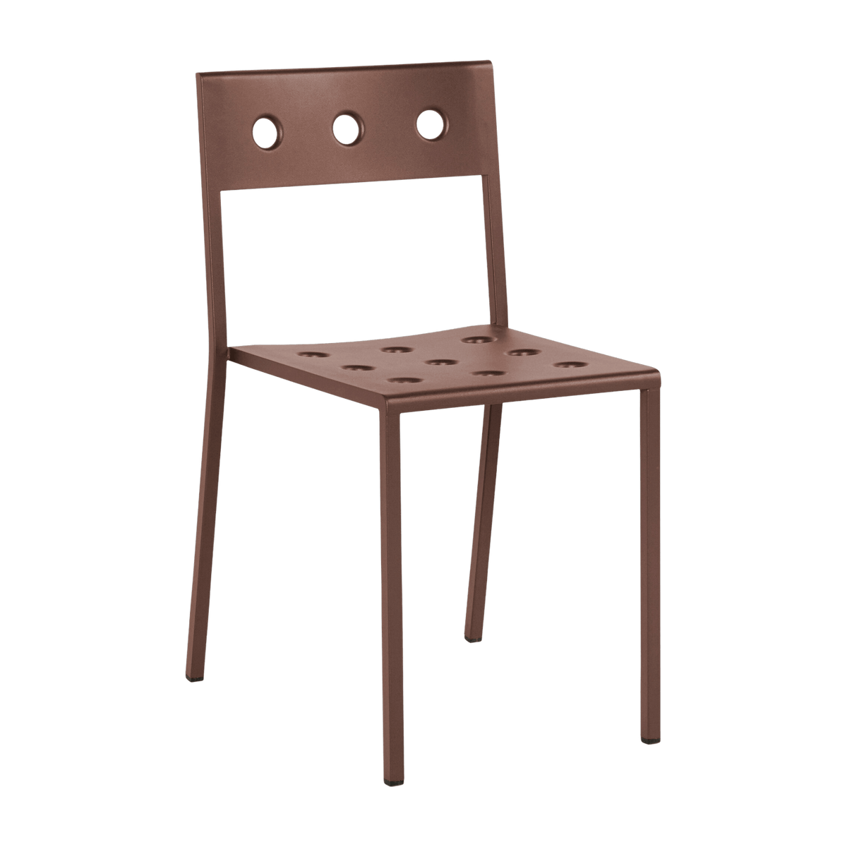 Red steel chair Balcony - HAY - The Cool Republic