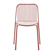 Chaise de jardin en acier rouge Hiray - Kartell - The Cool Republic