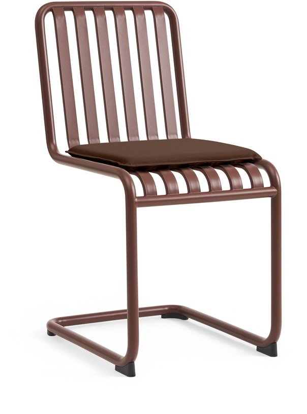 Chaise de jardin en acier rouge Palissade - HAY - The Cool Republic