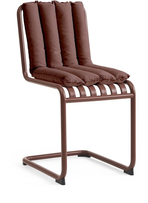 Chaise de jardin en acier rouge Palissade - HAY - The Cool Republic