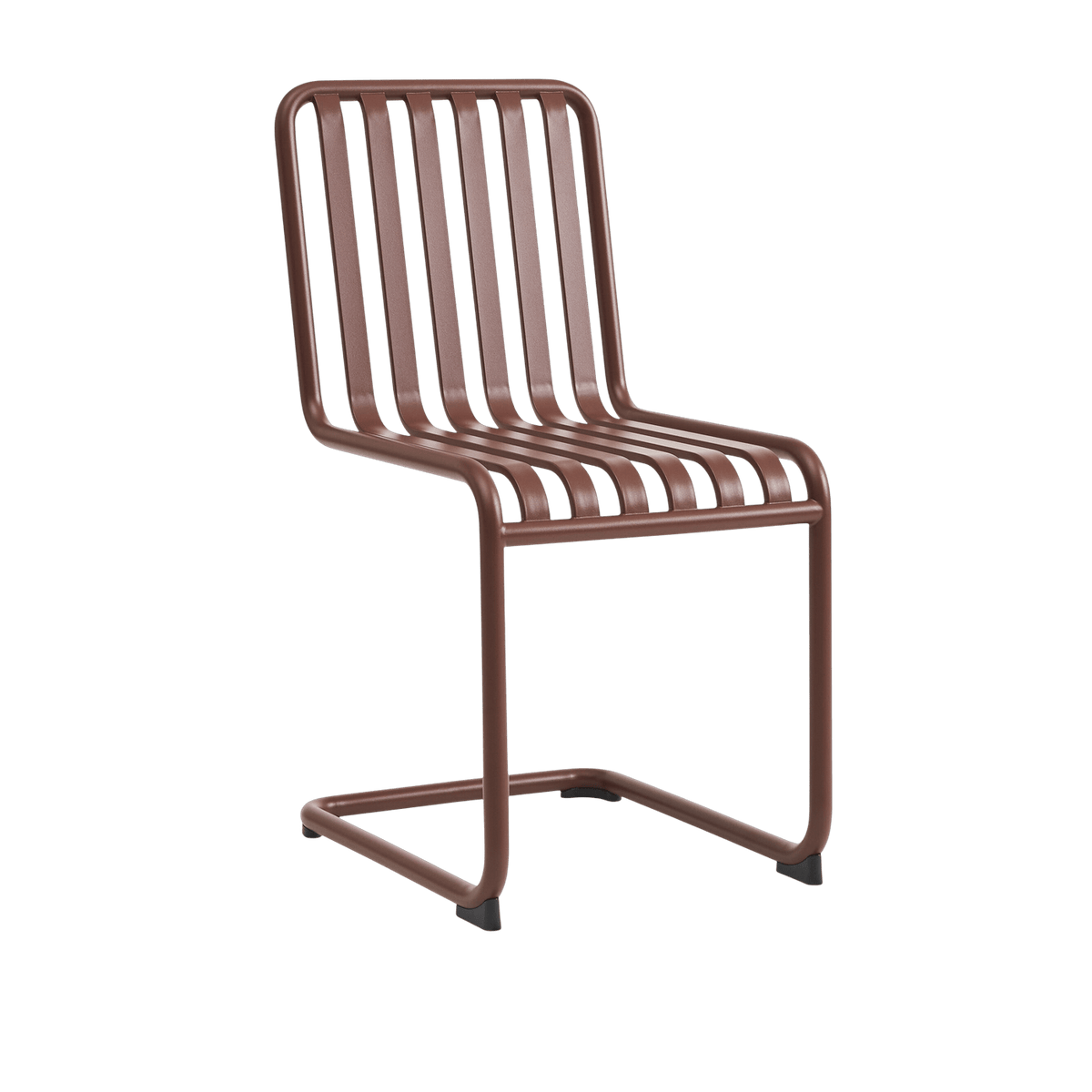 Chaise de jardin en acier rouge Palissade - HAY - The Cool Republic