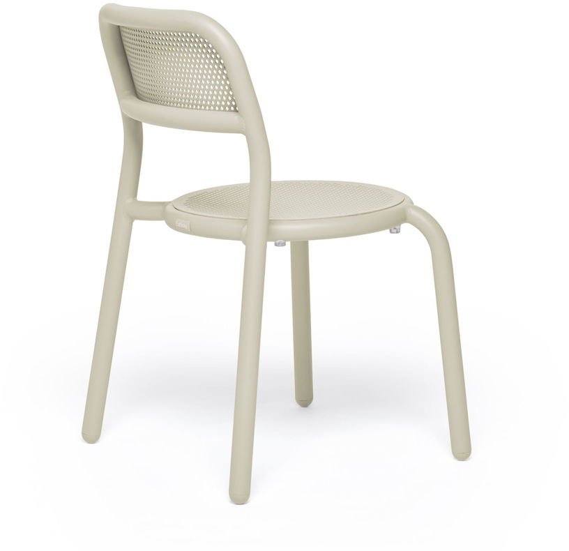 Chaise de jardin en aluminium beige Toni - Fatboy - The Cool Republic