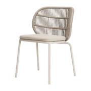 Chaise de jardin en corde almond Kodo - Vincent Sheppard - The Cool Republic