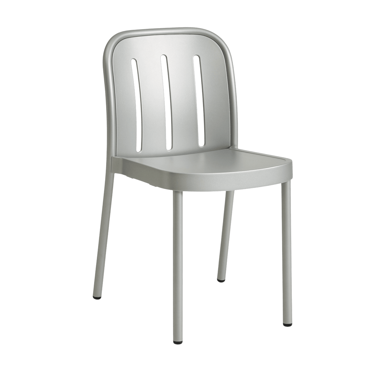 Chaise de jardin en métal gris argenté Deville - HAY - The Cool Republic