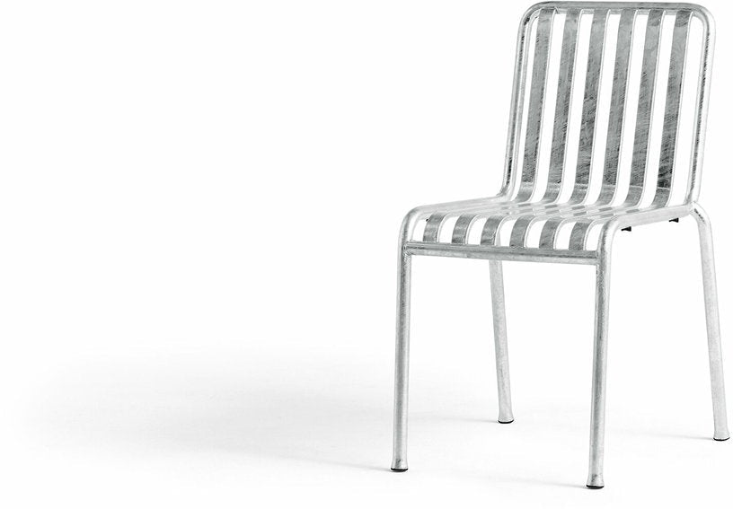 Chaise de jardin en métal gris galvanisé Palissade - HAY - The Cool Republic