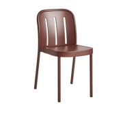 Chaise de jardin en métal rouge Deville - HAY - The Cool Republic