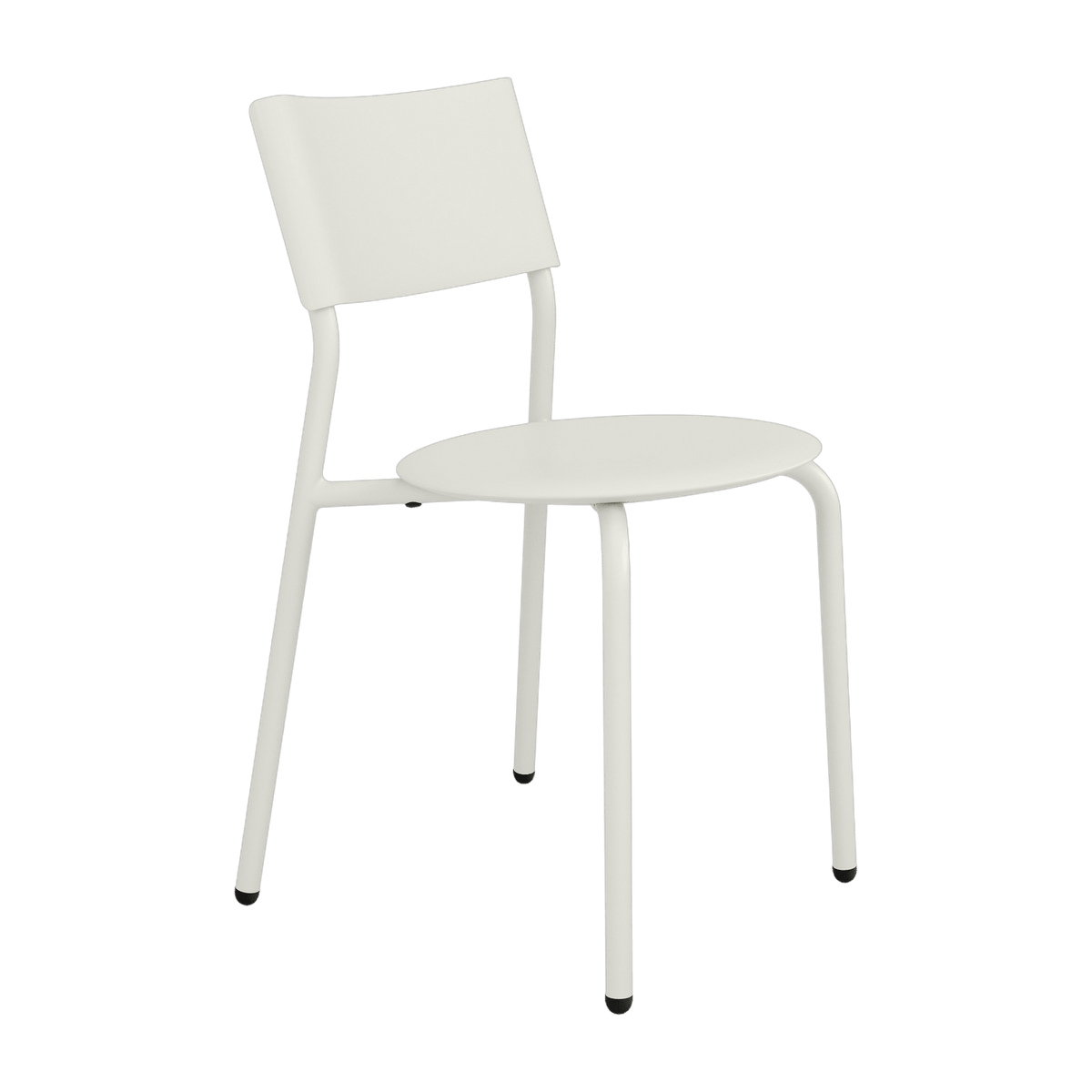 Chaise de jardin en plastique recyclé gris craie Midi - TIPTOE - The Cool Republic
