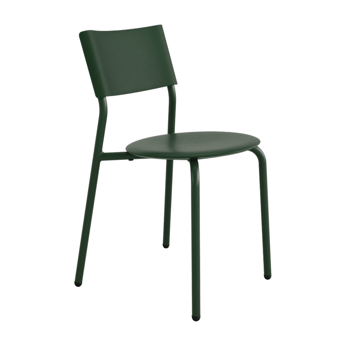 Chaise de jardin en plastique recyclé vert sapin Midi - TIPTOE - The Cool Republic
