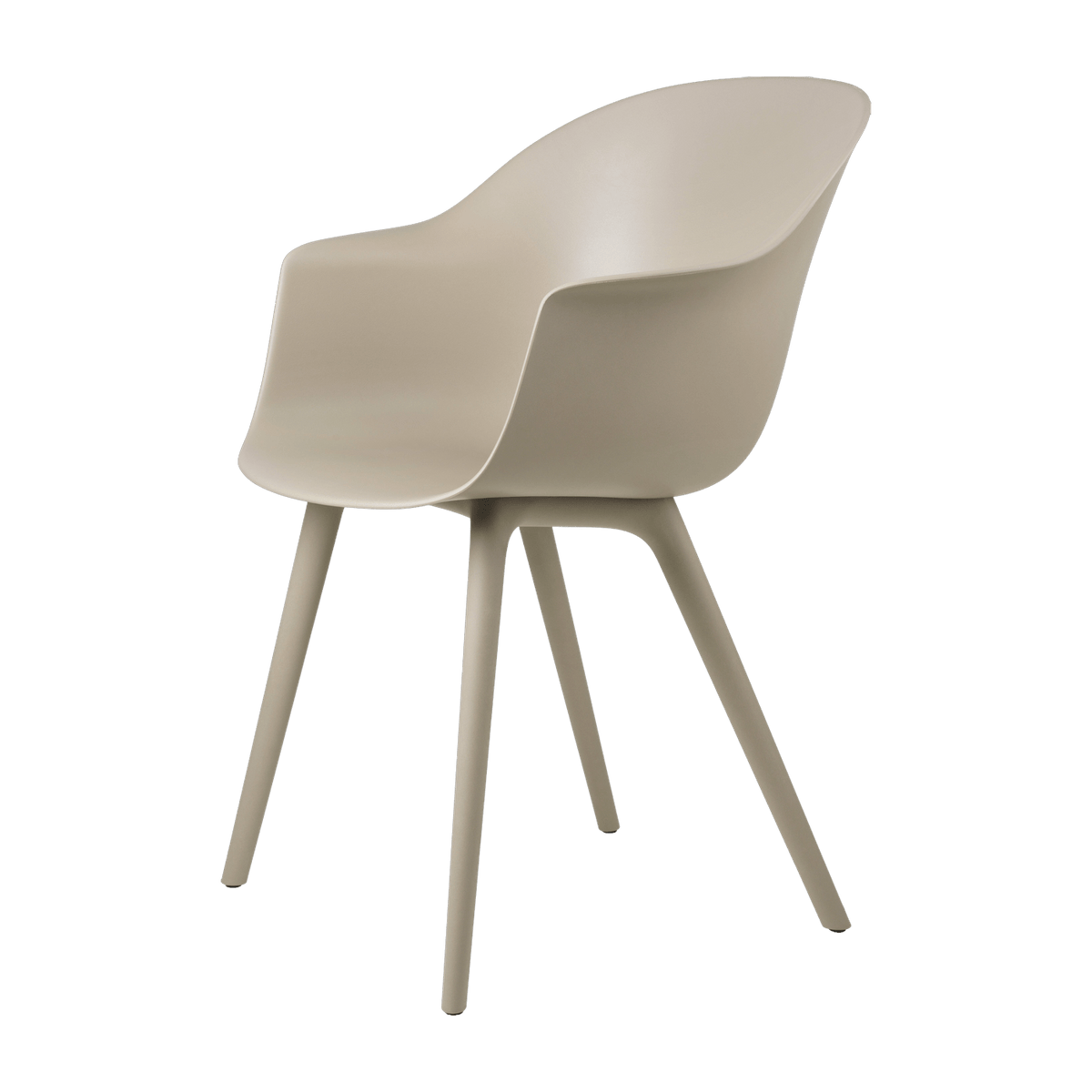 Chaise de jardin new beige Bat - Gubi - The Cool Republic