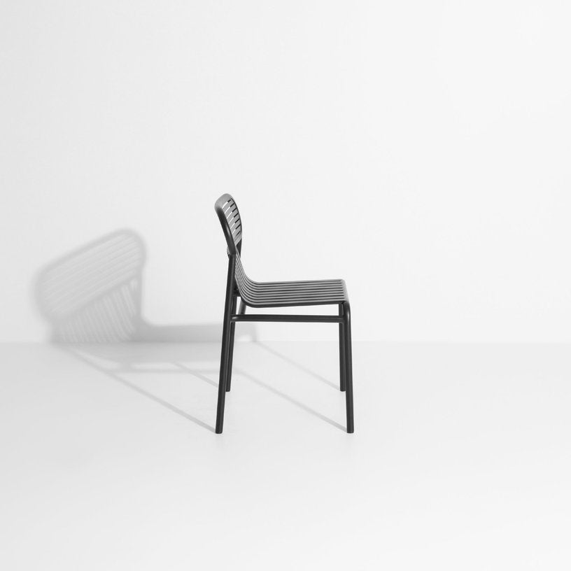 Chaise de jardin noire Week - End - Petite Friture - The Cool Republic