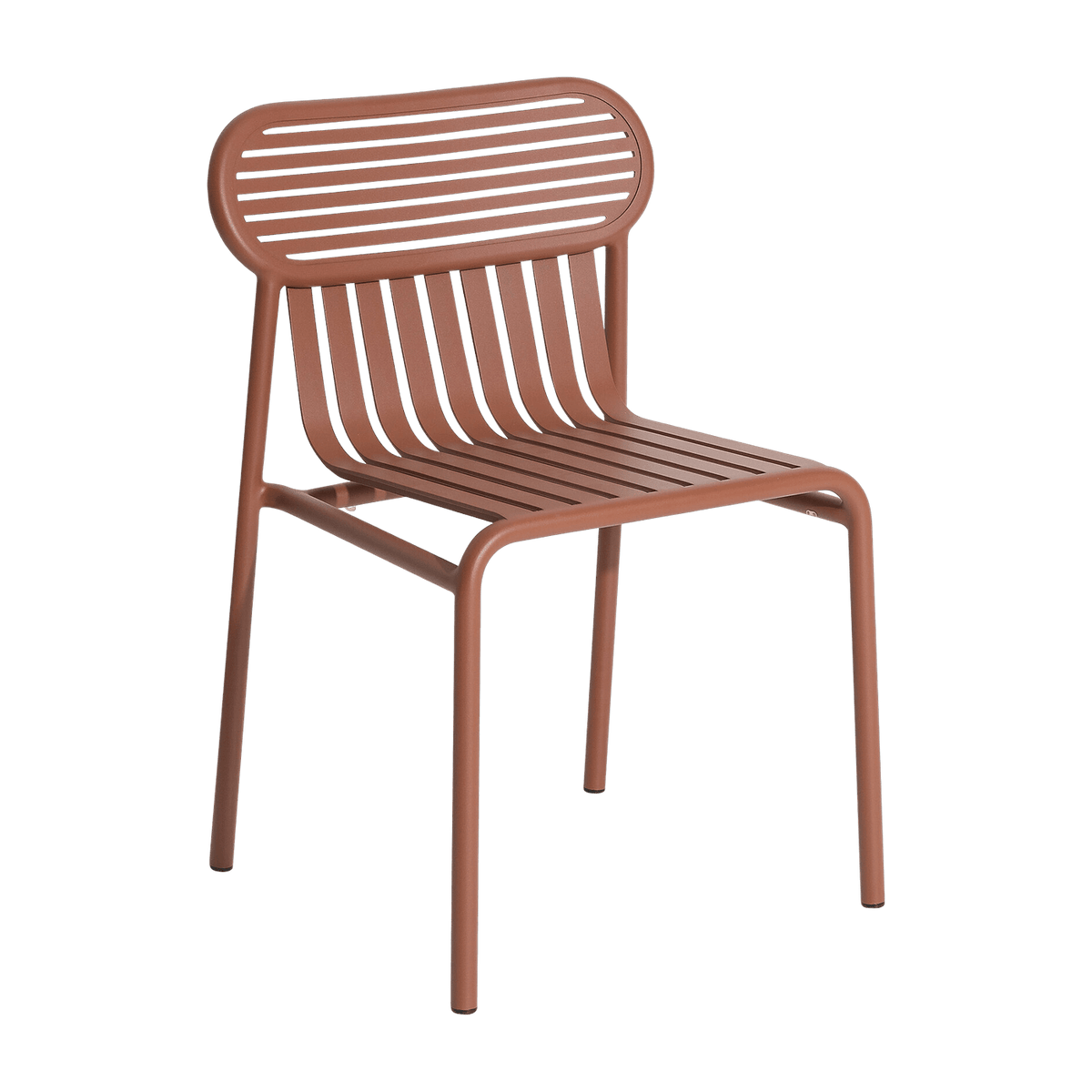 Chaise de jardin terracotta Week-End - Petite Friture - The Cool Republic