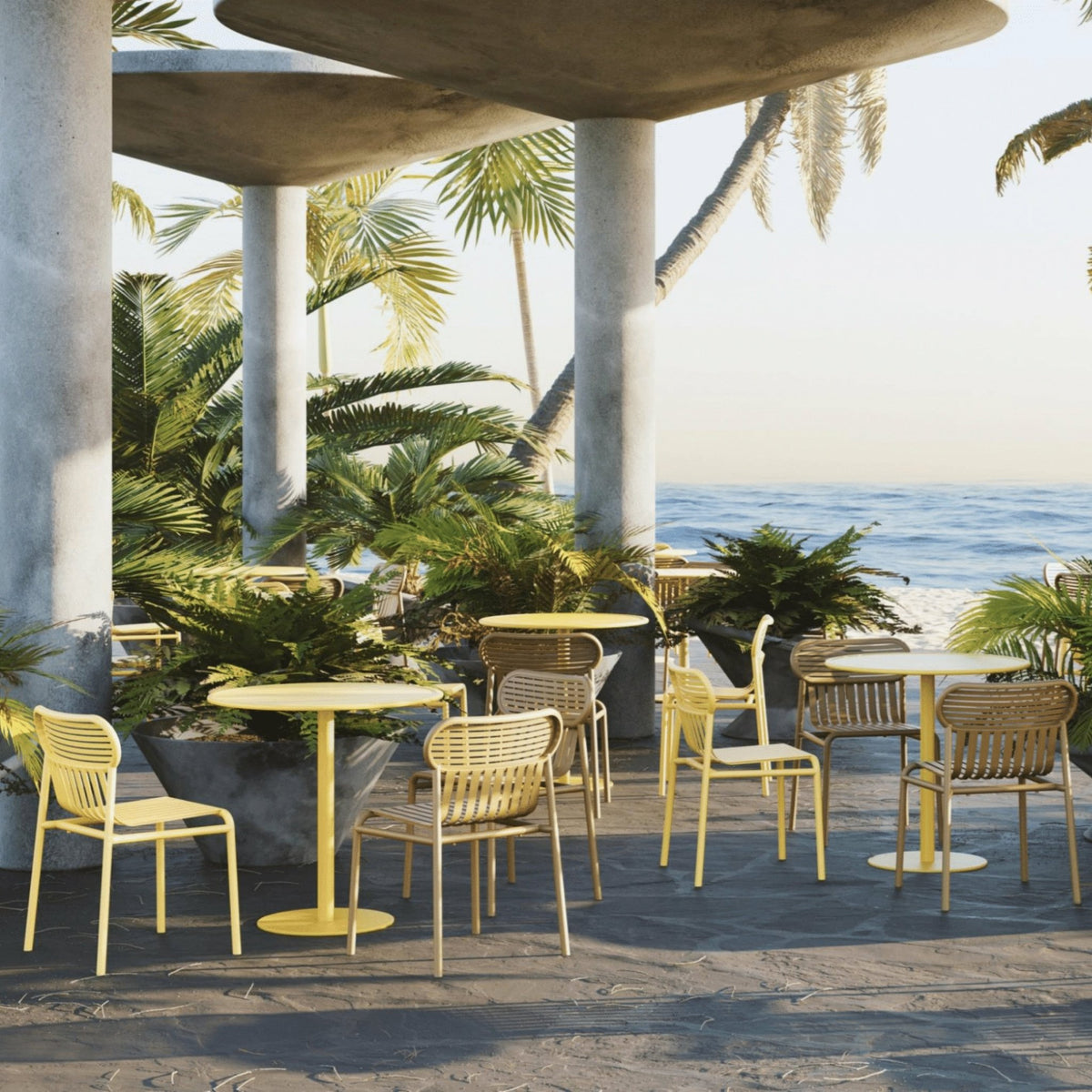 Chaise de jardin vert bouteille finition mate Week end - Petite friture - The Cool Republic