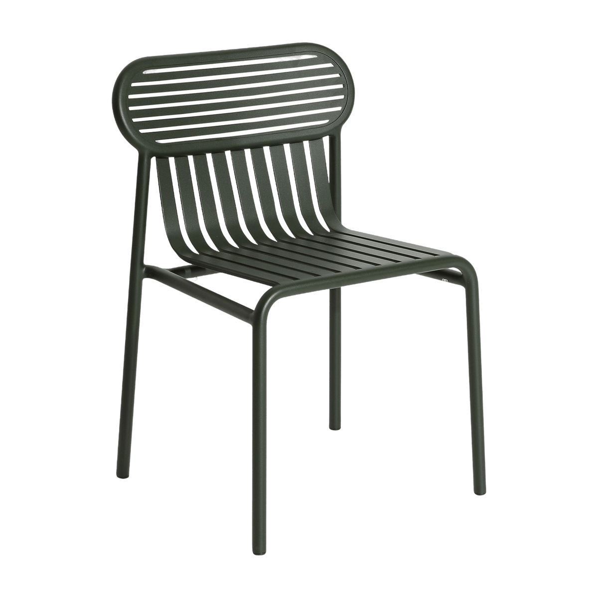 Chaise de jardin vert bouteille finition mate Week end - Petite friture - The Cool Republic