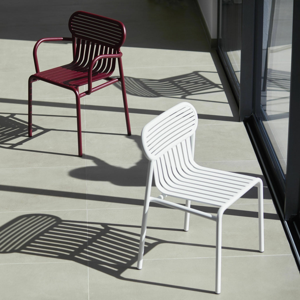 Chaise de jardin vert jade Week-End - Petite Friture - The Cool Republic