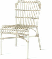 Chaise de repas extérieur blanc cassé Lucy - Vincent Sheppard - The Cool Republic