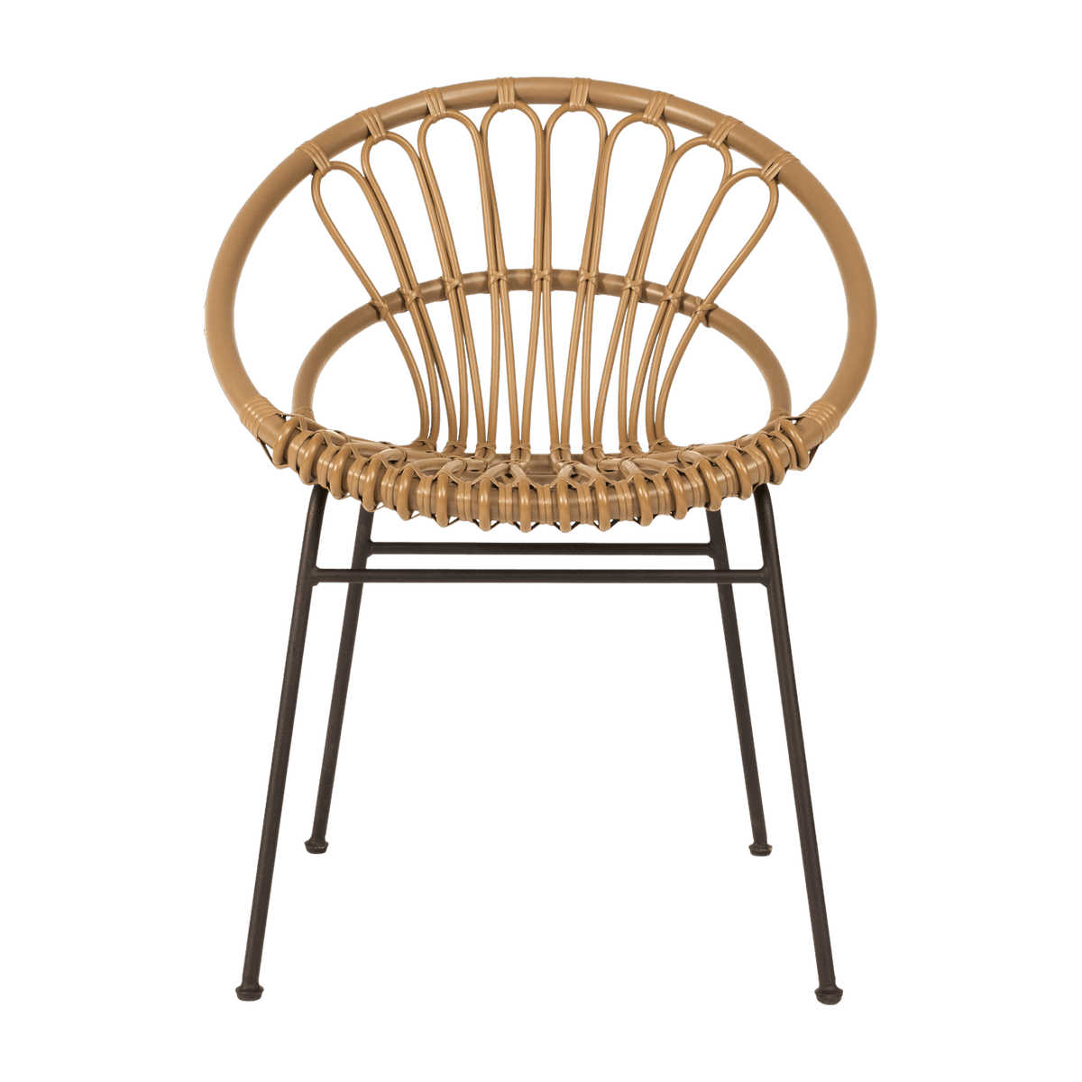Chaise de repas extérieur camel Roxanne - Vincent Sheppard - The Cool Republic