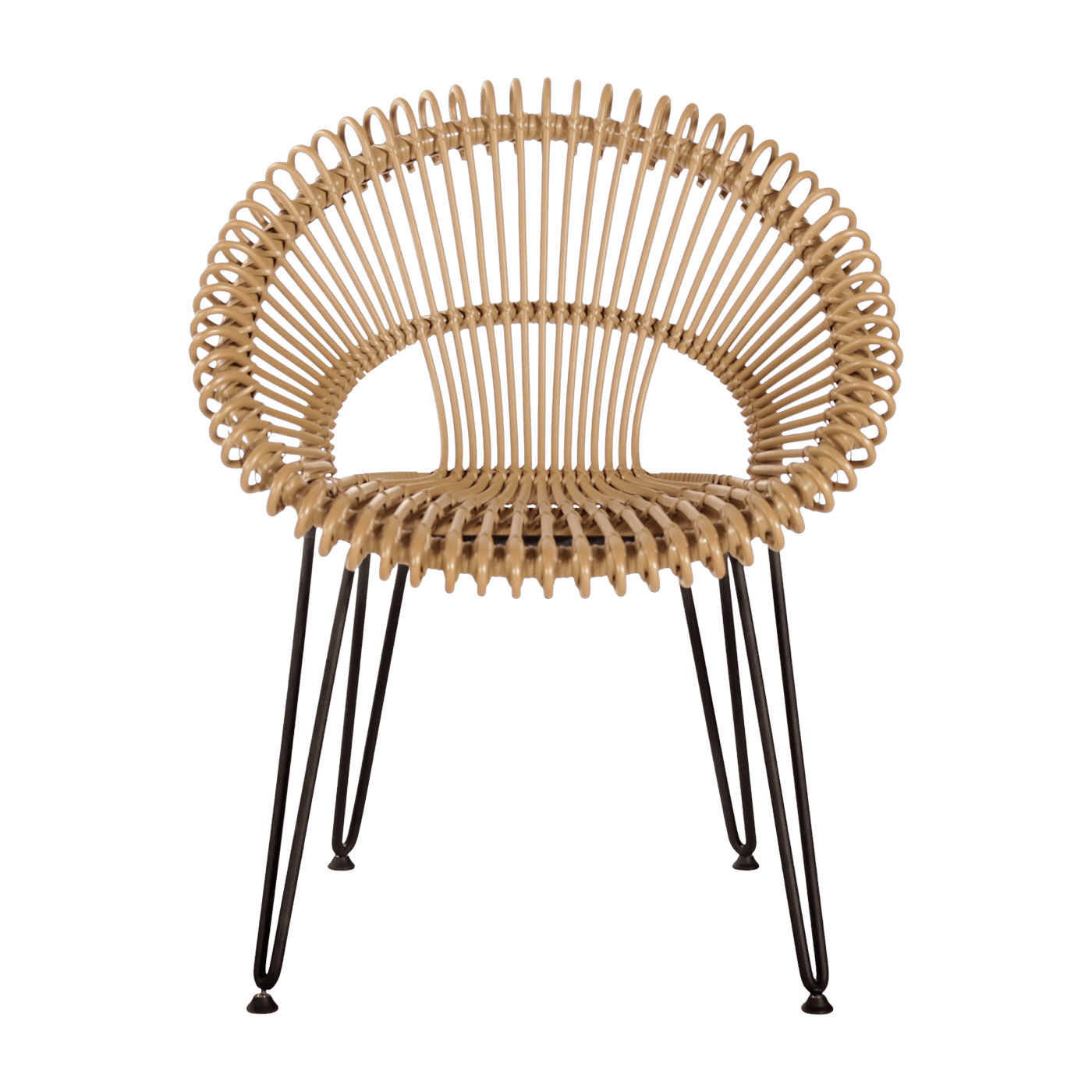 Chaise de repas extérieur camel Roxy - Vincent Sheppard - The Cool Republic