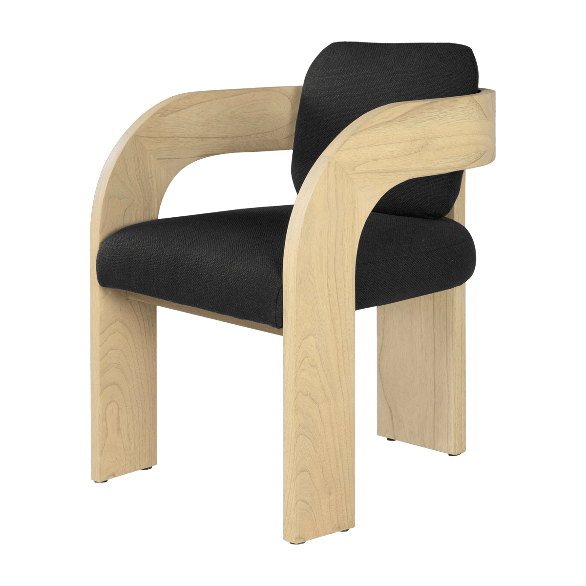 Chaise de salle à manger en bois beige Maravi - Versmissen - The Cool Republic