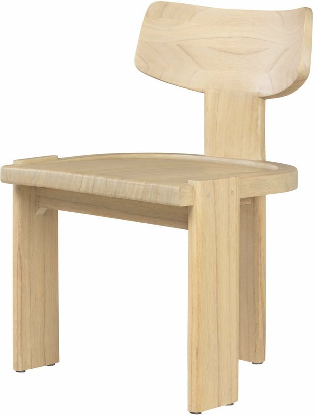 Chaise de salle à manger en hêtre beige Sotho - Versmissen - The Cool Republic