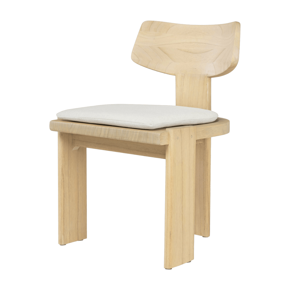 Chaise de salle à manger en hêtre beige Sotho - Versmissen - The Cool Republic