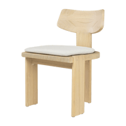 Chaise de salle à manger en hêtre beige Sotho - Versmissen - The Cool Republic