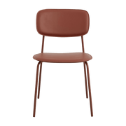 Chaise de salle à manger rouge rouille Esa - Nordal - The Cool Republic