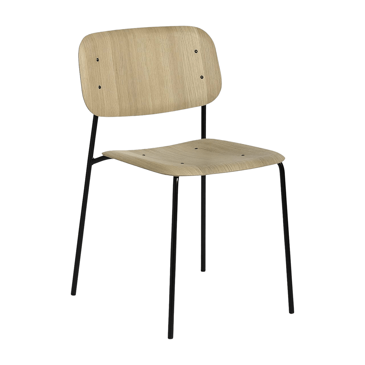 Chaise design en bois de chêne Soft Edge 40 - HAY - The Cool Republic