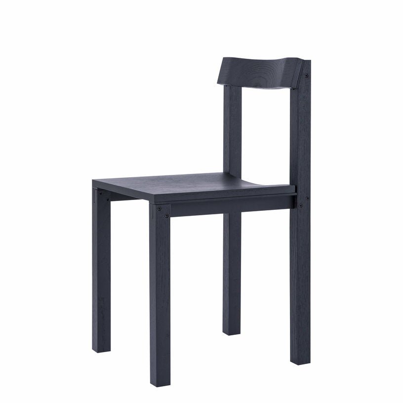 Chaise design en chêne noir Tal - Kann Design - The Cool Republic