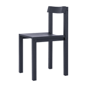 Chaise design en chêne noir Tal - Kann Design - The Cool Republic