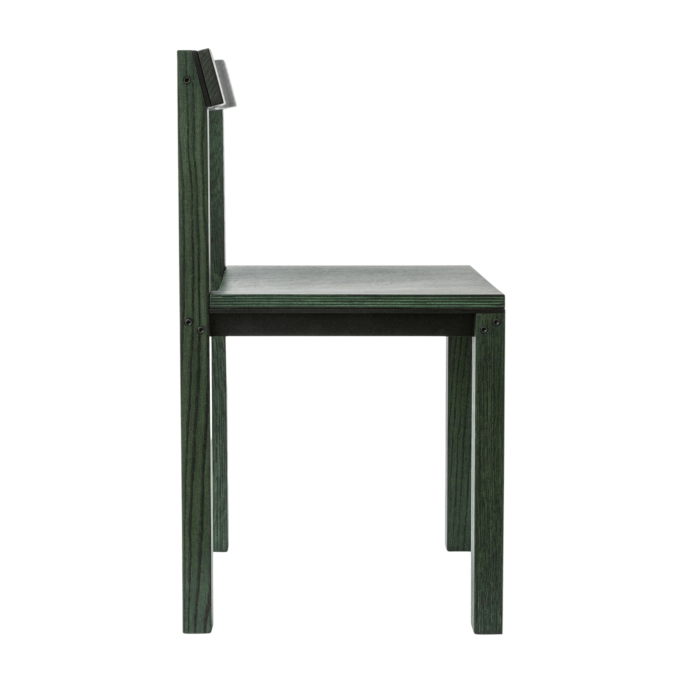 Chaise design en chêne vert Tal - Kann Design - The Cool Republic