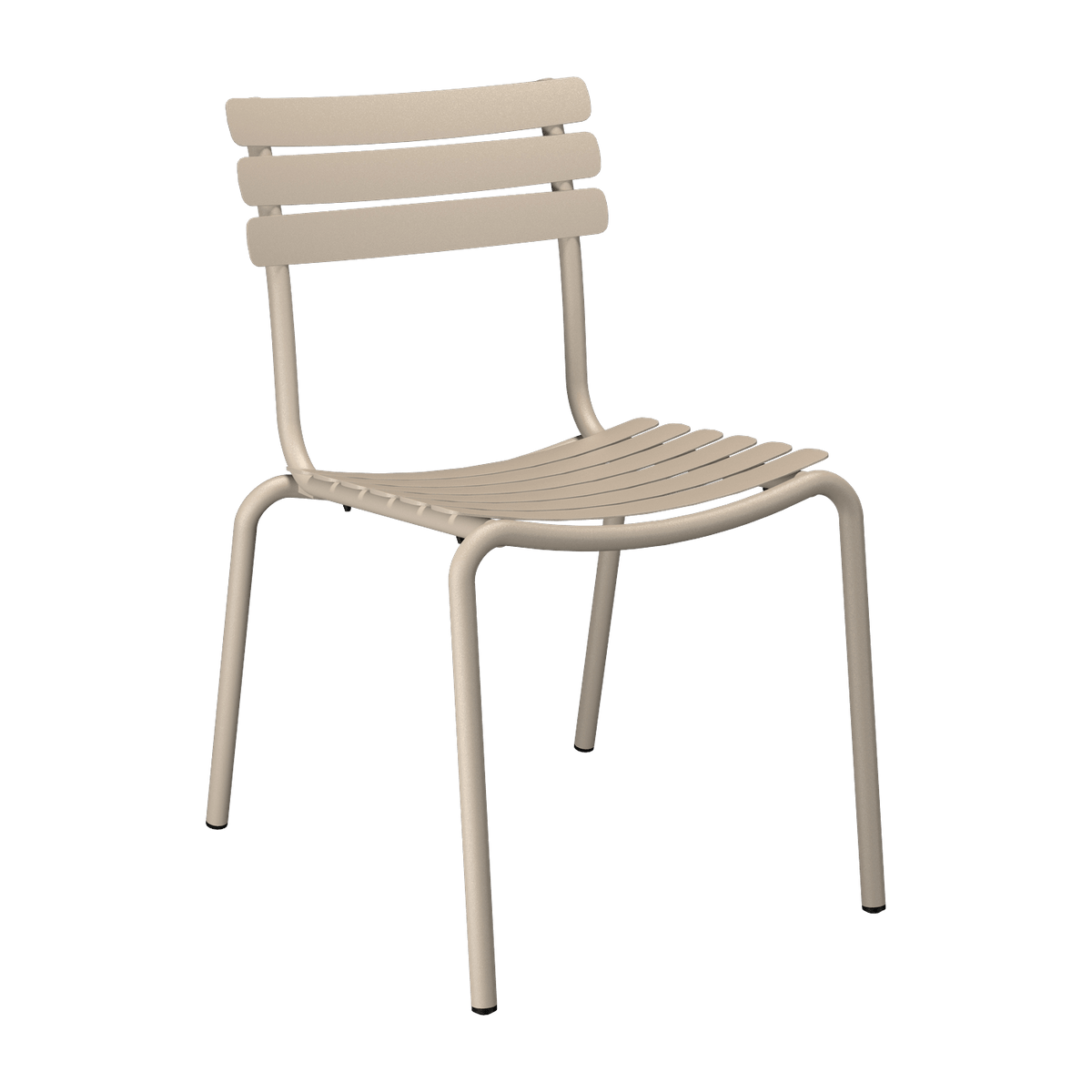 Chaise d'extérieur en aluminium beige 59x54x82cm Alua - Houe - The Cool Republic