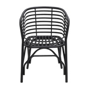 Chaise d'extérieur en aluminium noir Blend - Cane-Line - The Cool Republic