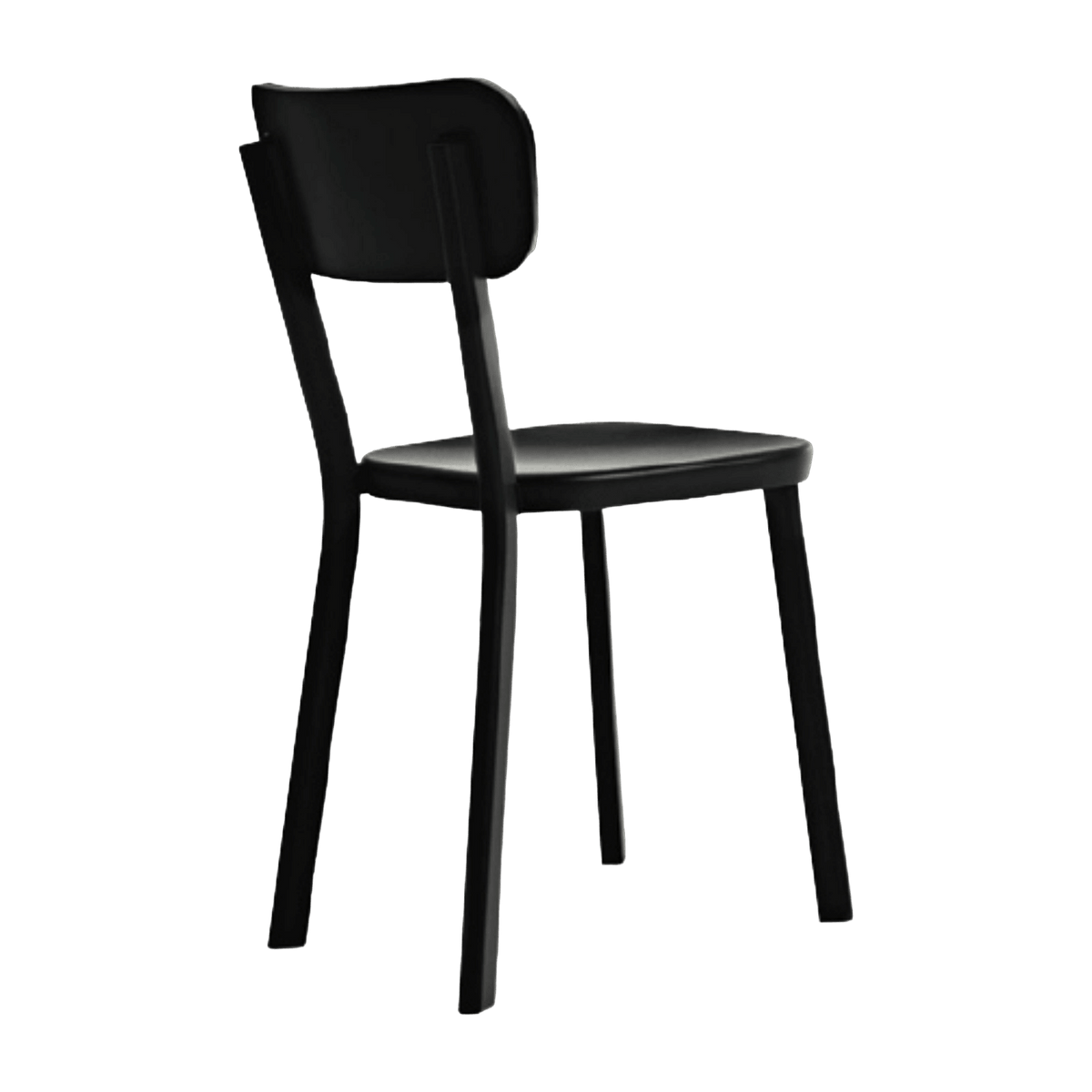 Chaise d'extérieur en aluminium noir Déja-vu - Magis - The Cool Republic