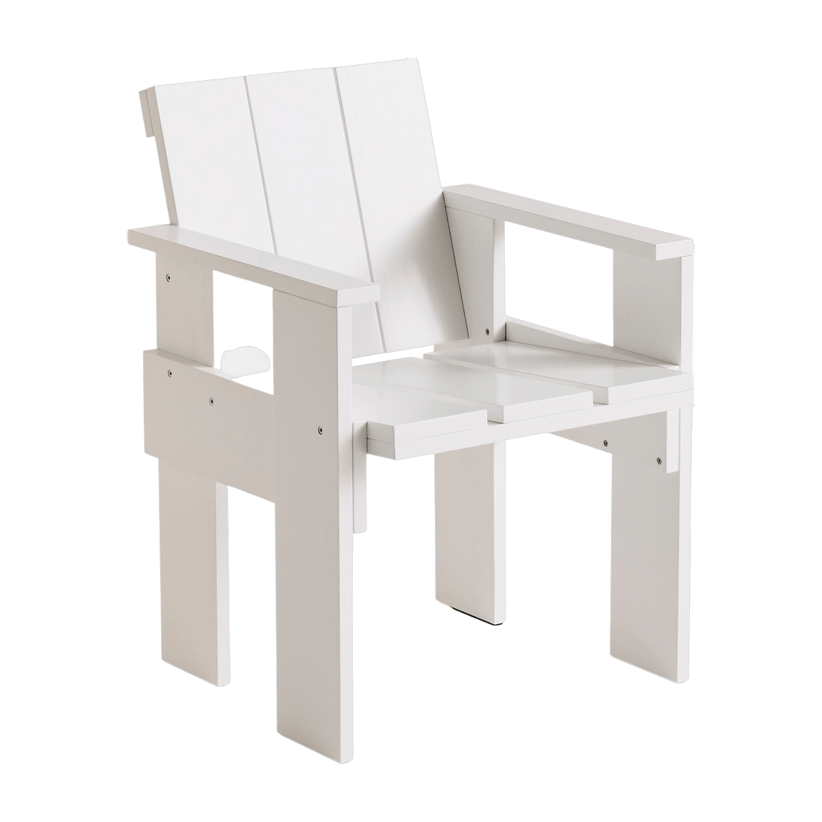 Chaise d'extérieur en pin blanche Crate - Hay - The Cool Republic