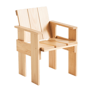 Chaise d'extérieur en pin naturel Crate - Hay - The Cool Republic